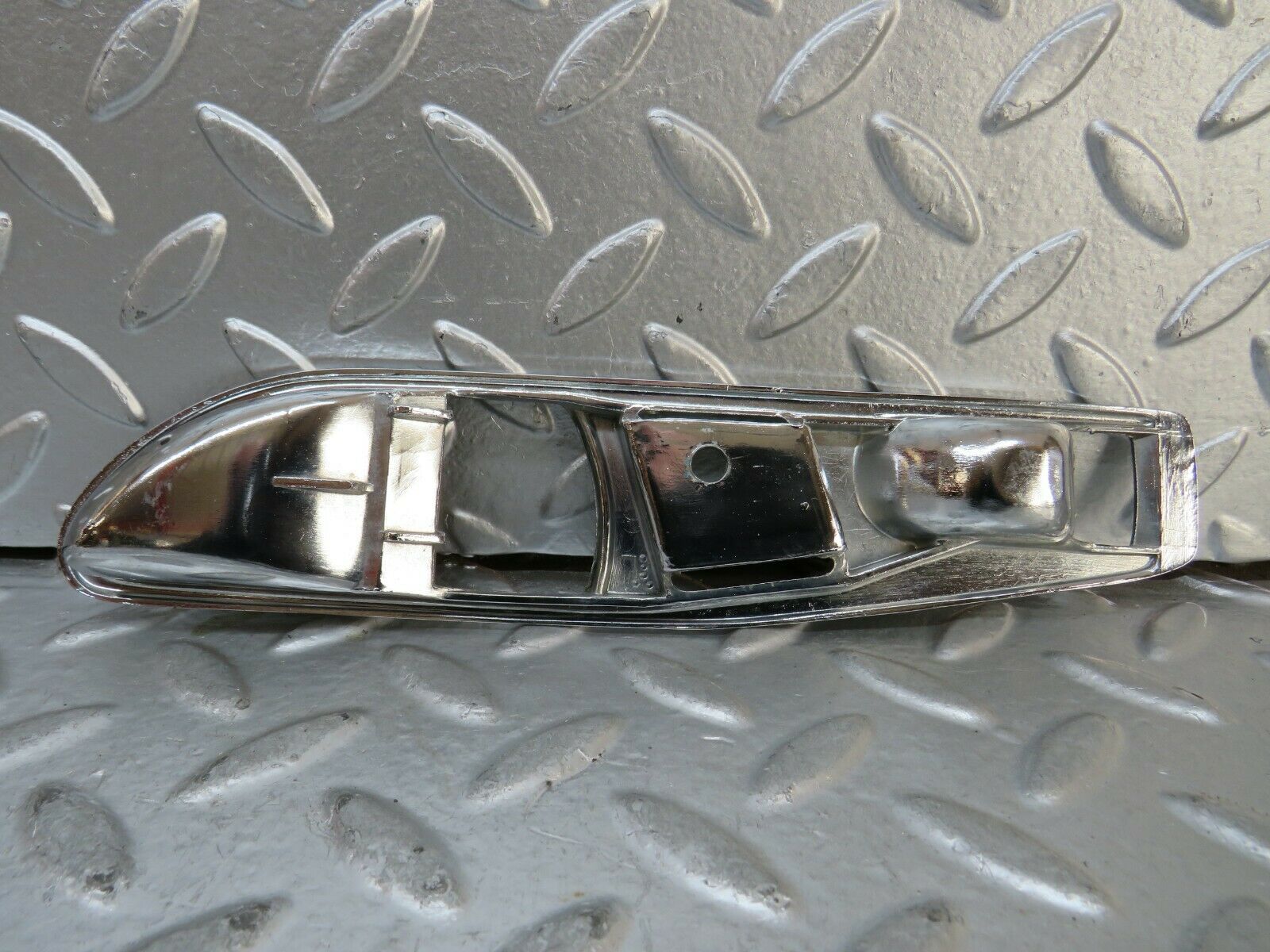 23734 Mercedes-Benz C107 450SLC Interior Door Handle Chrome Surround Left Side