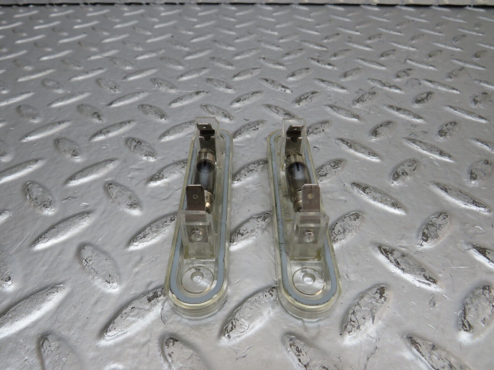 26391 Mercedes-Benz C124 220CE number Plate Light Pair 1248200256