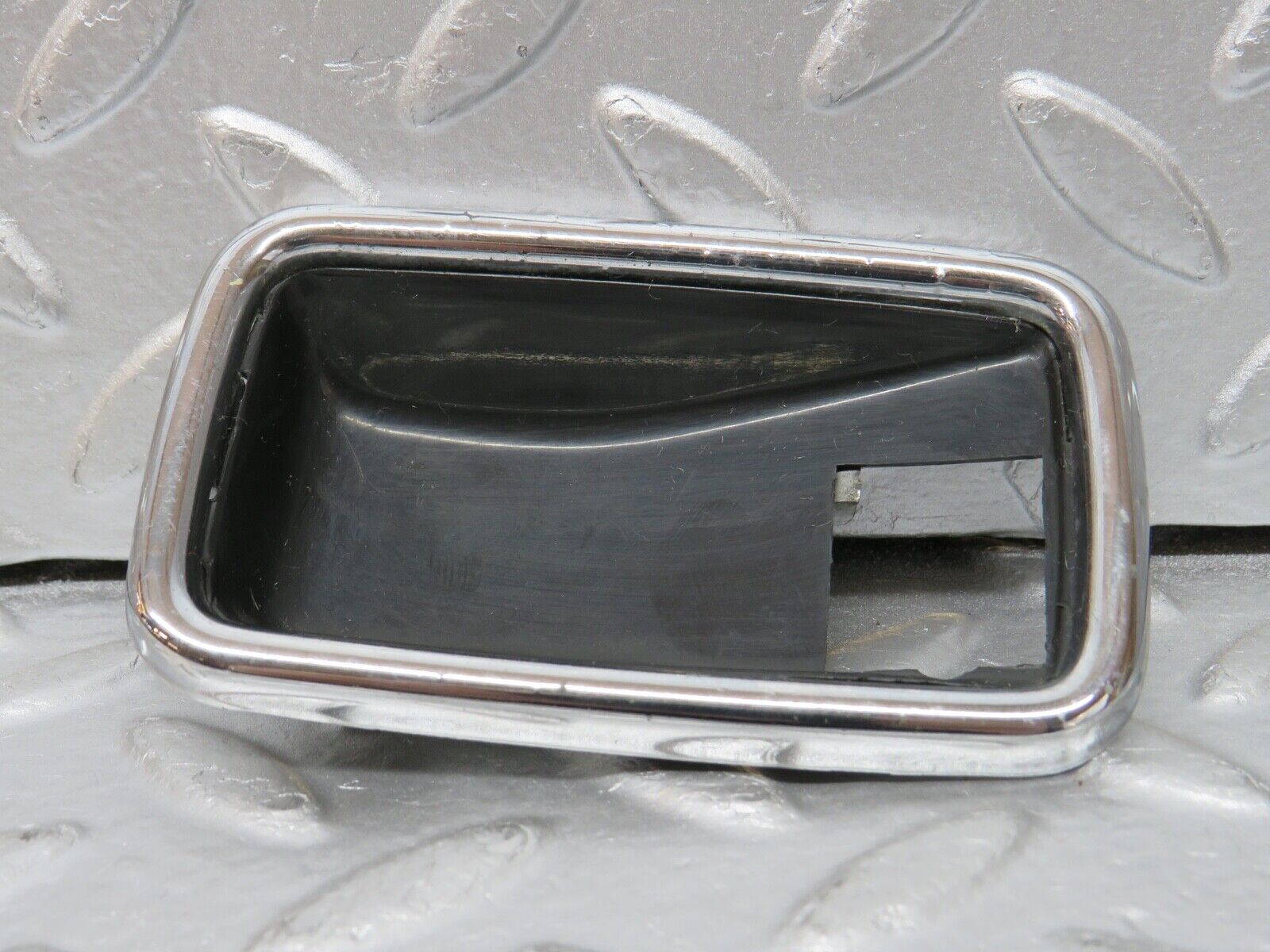 31004 Mercedes-Benz W123 230E Chrome Frame For Door Opener Right 1087660611