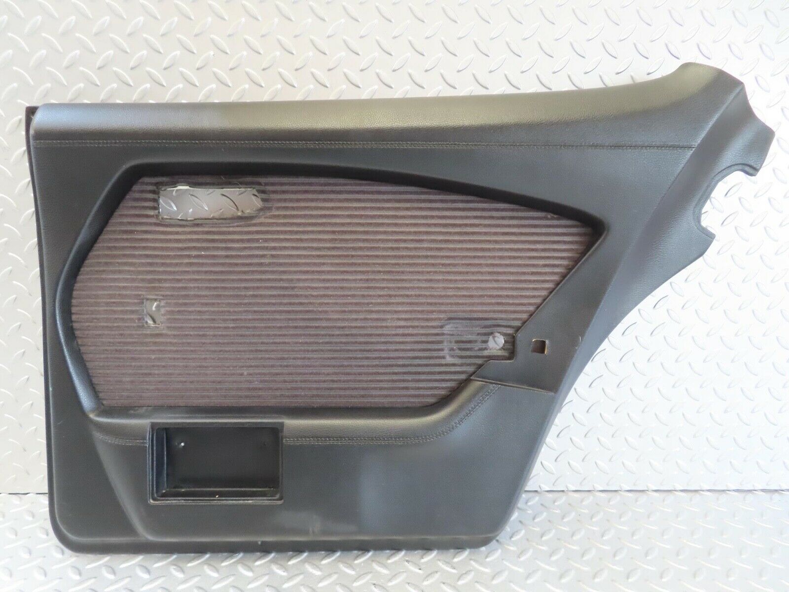 14248 Mercedes-Benz W116 350SE Rear Right Door Card Black 1167370270