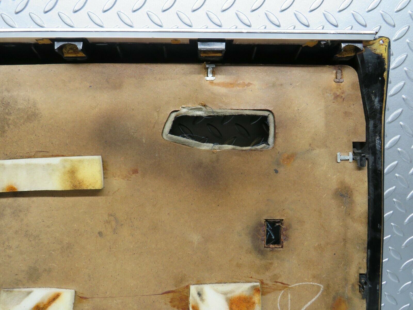 23176 Mercedes-Benz W116 350SE Rear Right Door Card Blue 1167370270