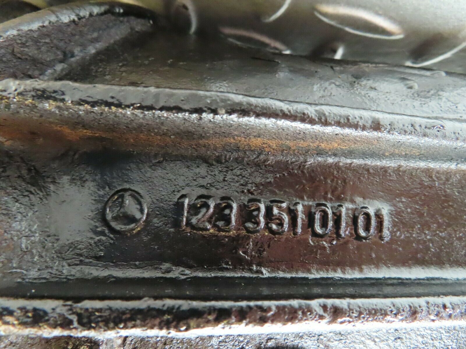 4620 Mercedes-Benz V123 240D LWB Rear Differential Ratio 3.92 1233510101