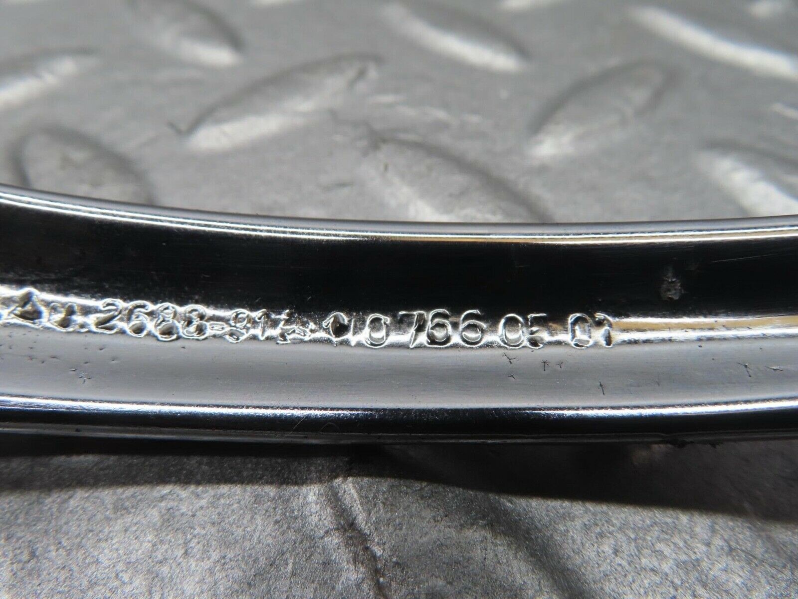 12949 Mercedes-Benz W111 220SE Chrome Door Handle Rear Right 1107660501