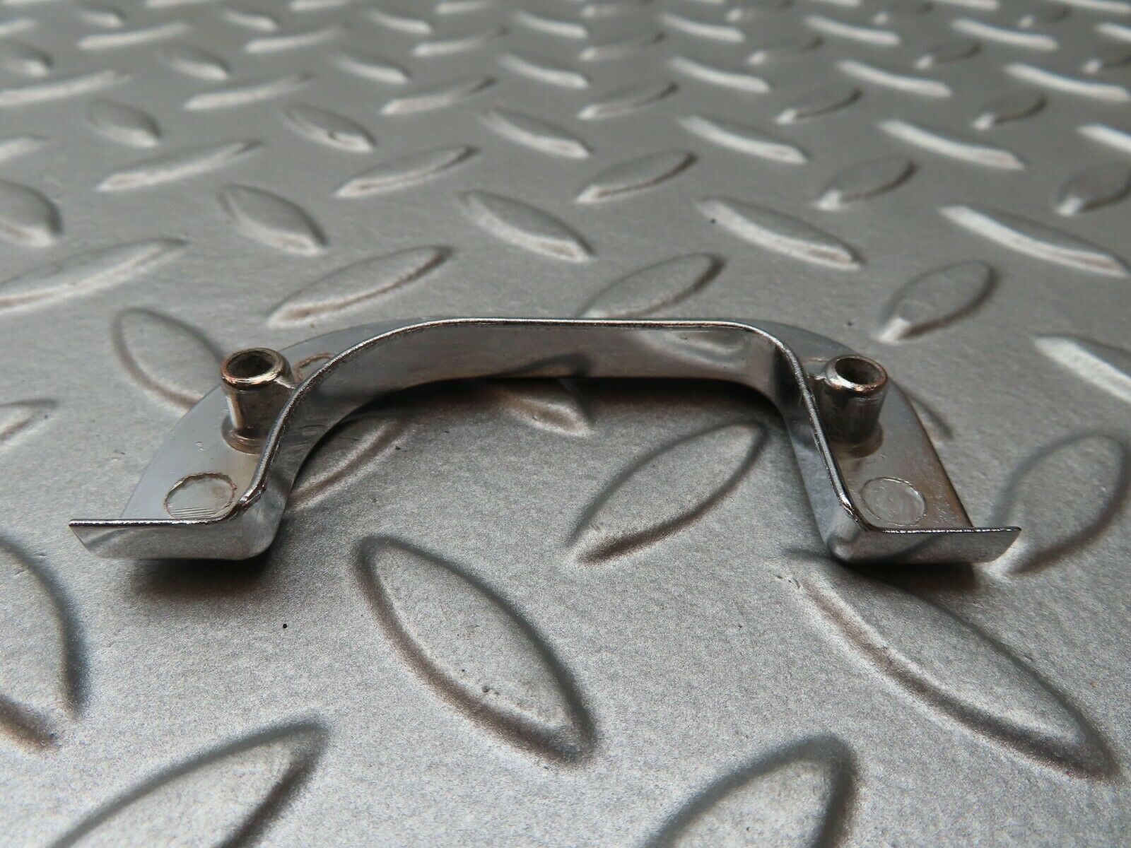 4146 Mercedes-Benz S123 200T Wagon Right Chrome Door Latch Trim 1237230224