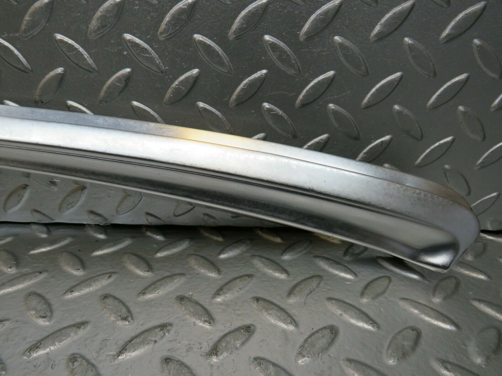 23369 Mercedes-Benz W116 350SE C Pillar Chrome Moulding Trim Left Side