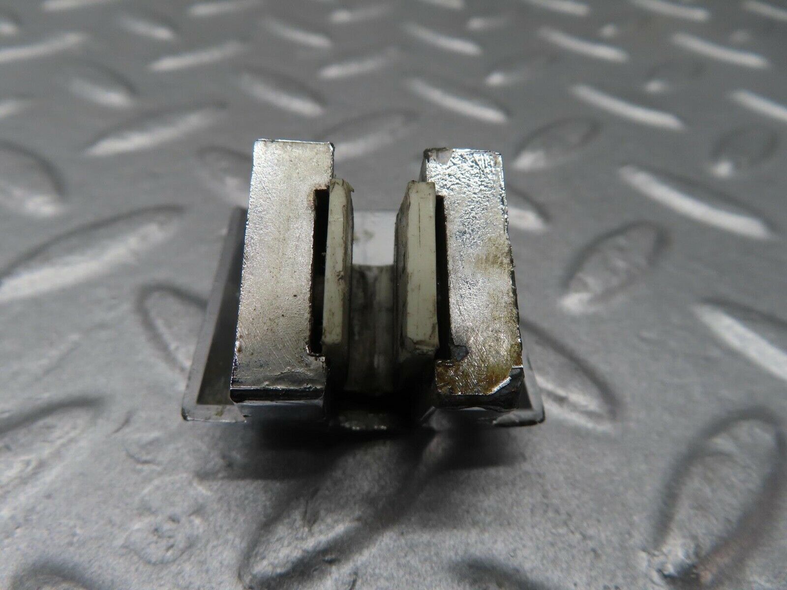 14143 Mercedes-Benz C107 280SLC Left Door Window Channel Chrome Top