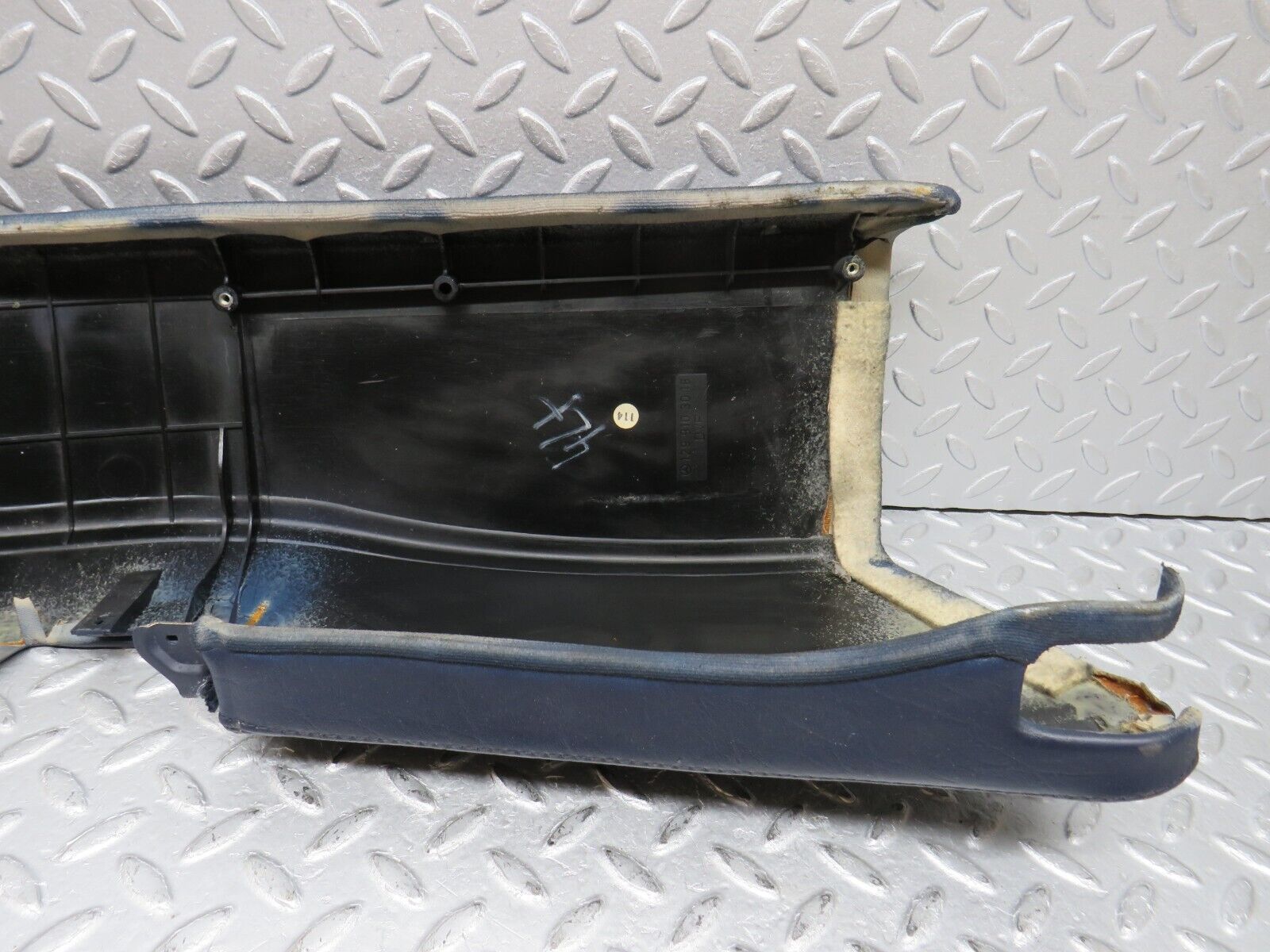 36813 Mercedes-Benz R129 300SL-24 Front Right Seat Back Cover Blue 1299103018