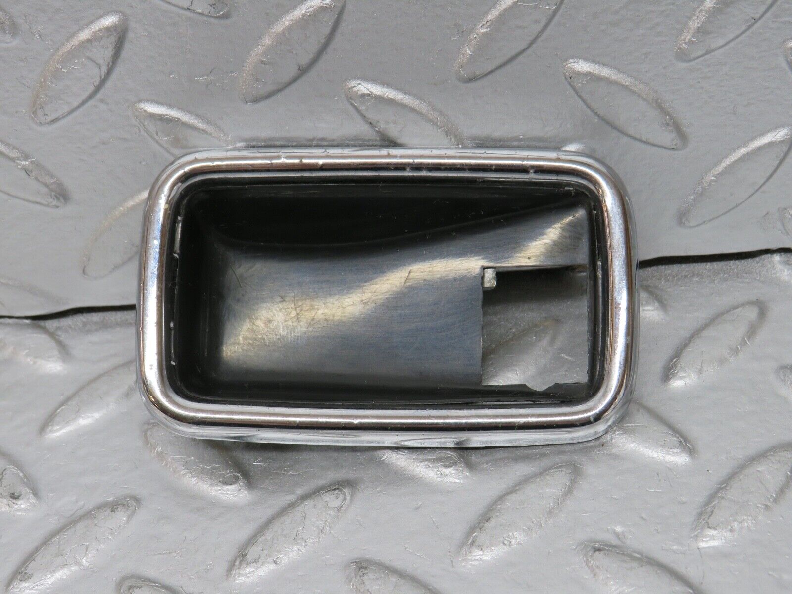 31004 Mercedes-Benz W123 230E Chrome Frame For Door Opener Right 1087660611