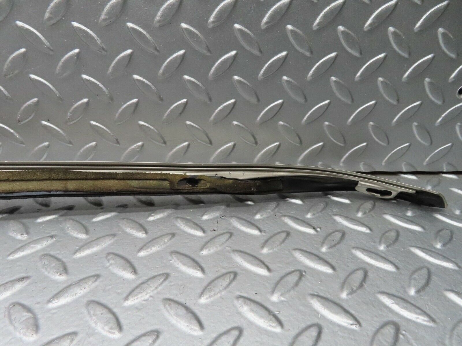 21688 Mercedes-Benz W126 300SE A Pillar Exterior Trim Left Side 1266981598