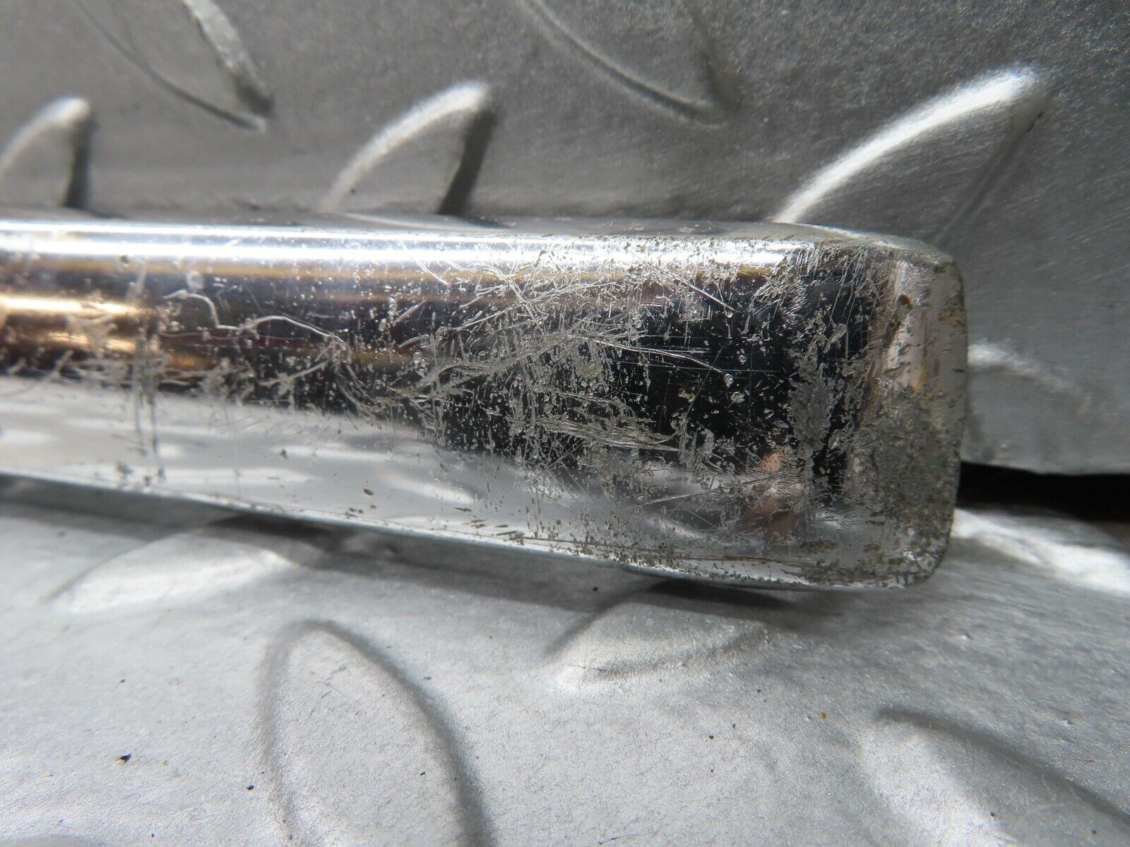 18609 Mercedes-Benz W120 W121 Ponton Front Door Lower Chrome Moulding Trim