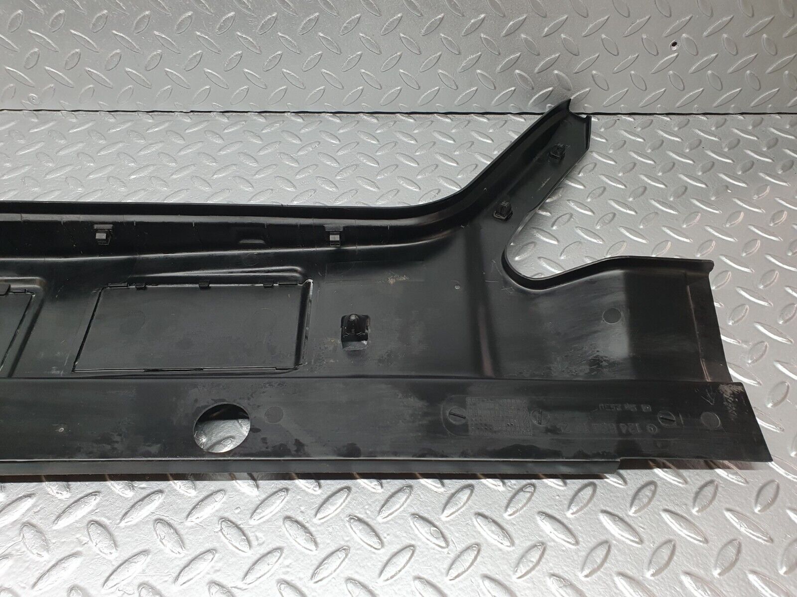 41478 Mercedes-Benz W124 200E Trunk Lock Trim Panel 1246941325