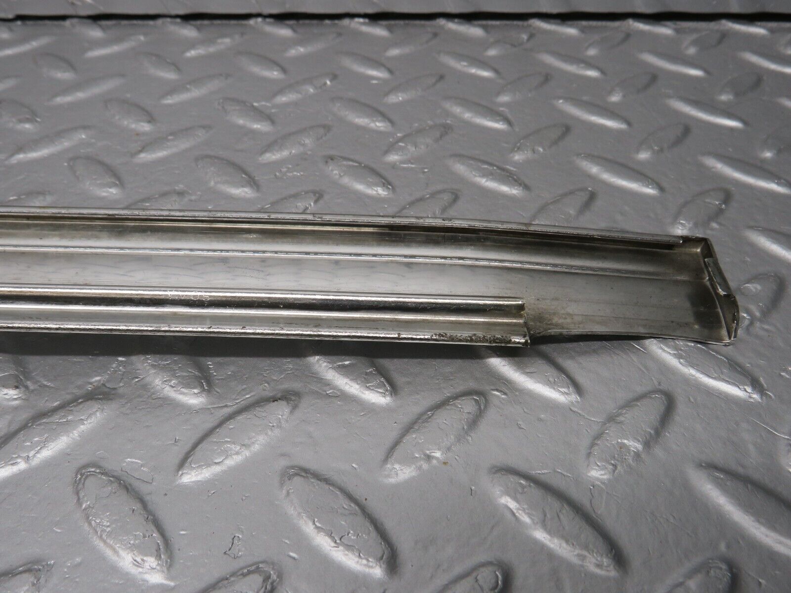 40243 Mercedes-Benz W110 230 Front Left Door Chrome Moulding Trim