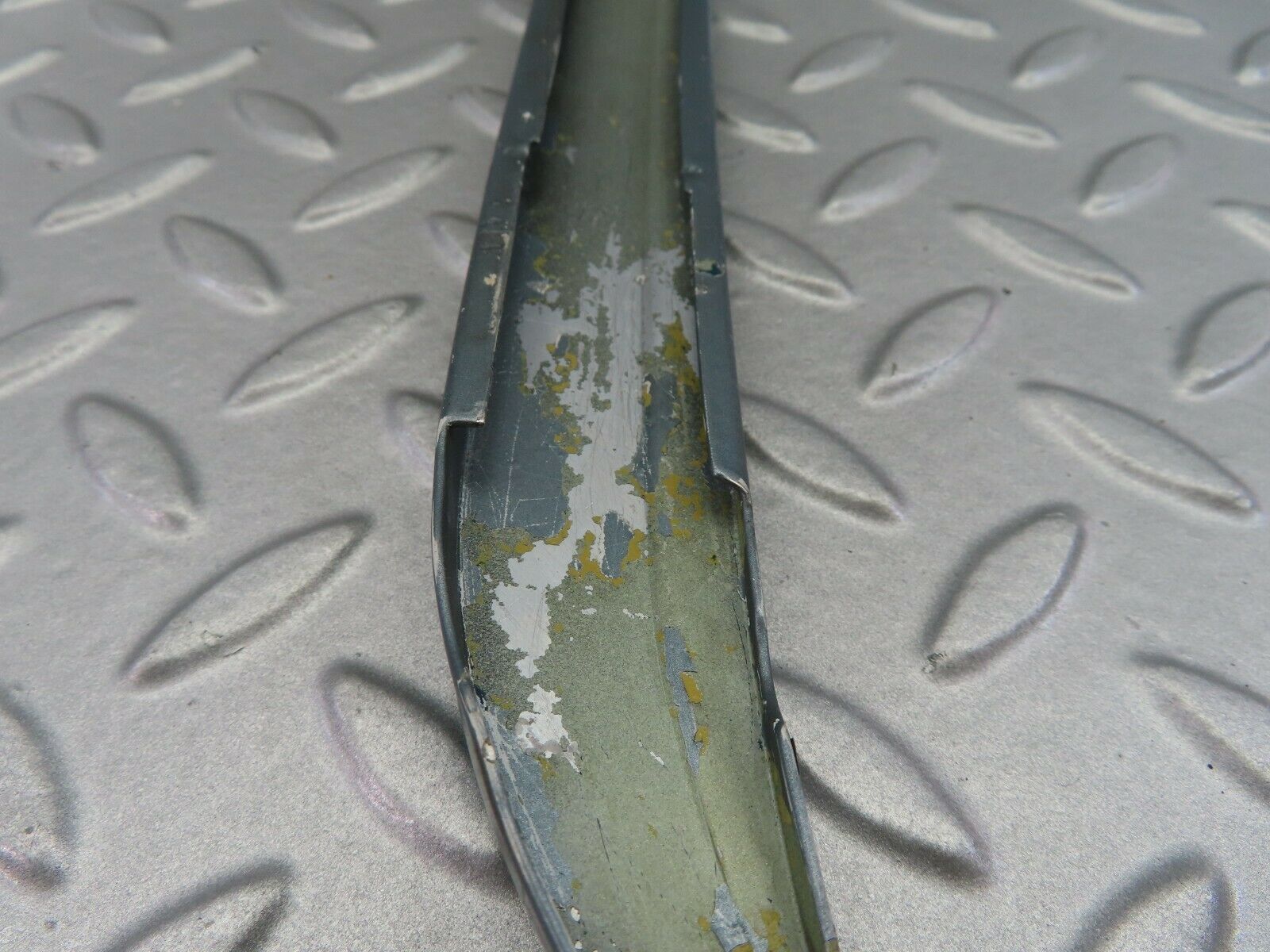 7332 Mercedes-Benz W116 450SE A Pillar Exterior Trim Left Side