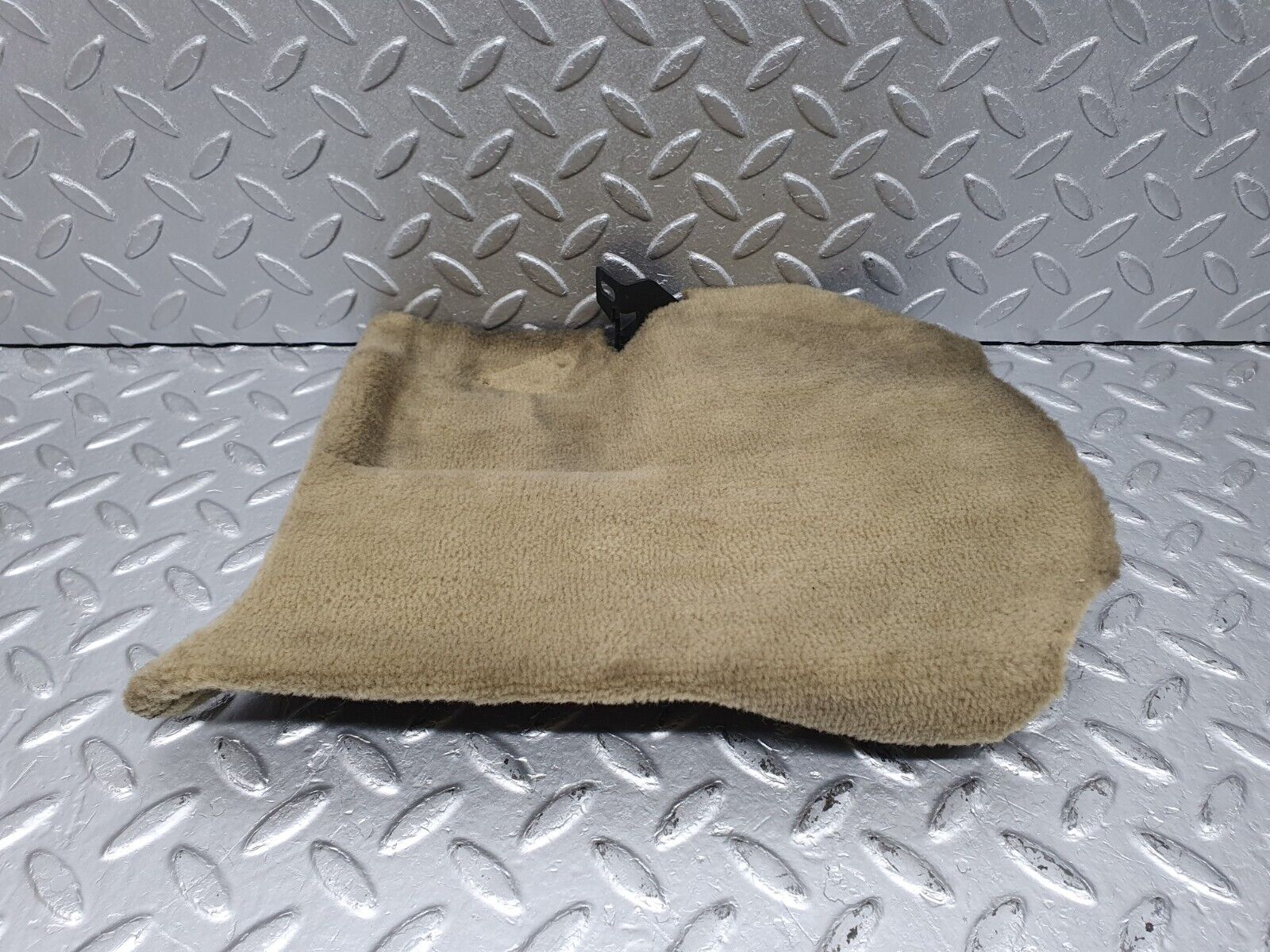 41153 Mercedes-Benz W126 300SE Kick Panel Left Side Beige 1266880306