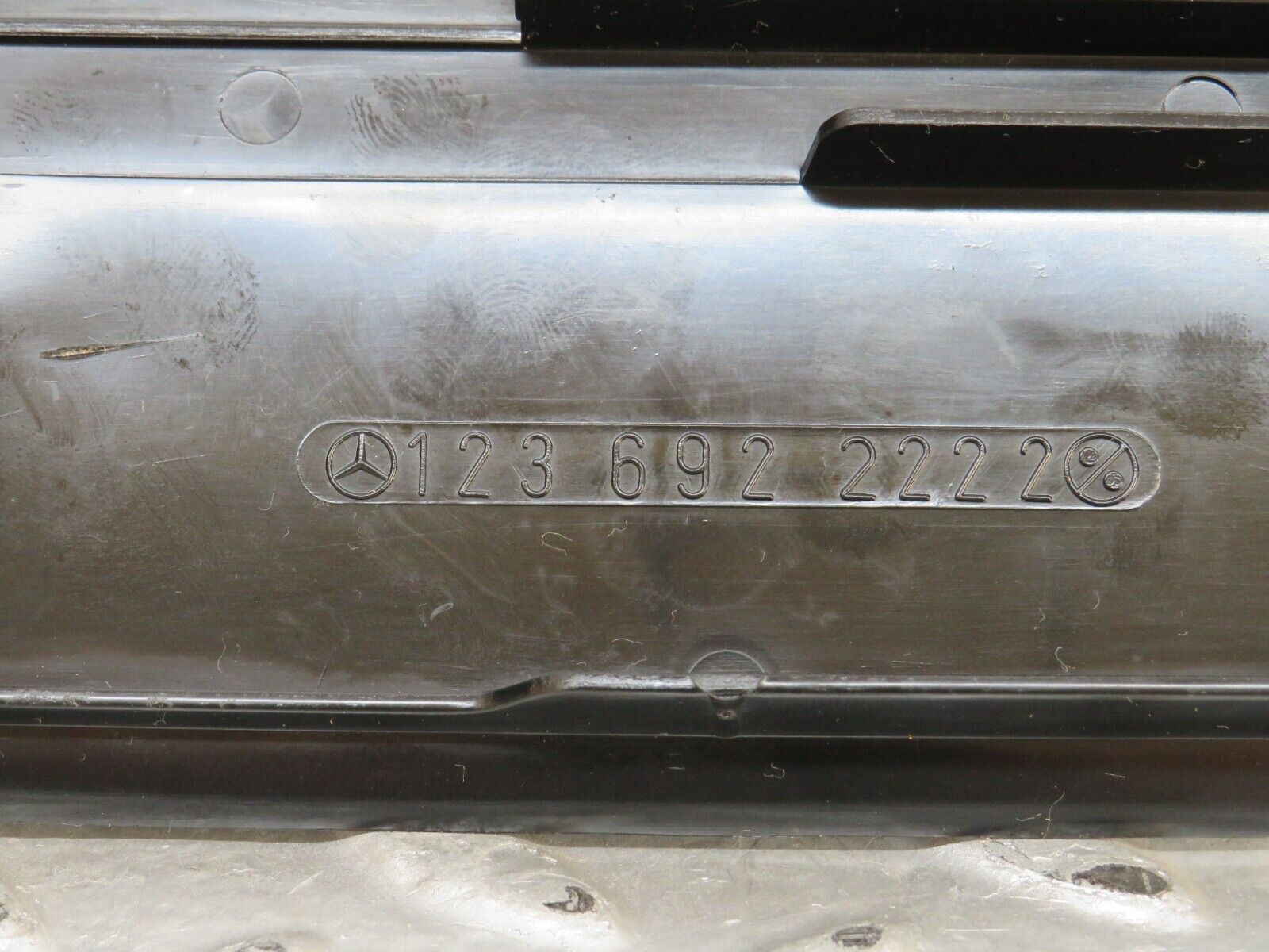 28267 Mercedes-Benz S123 240D Wagon B Pillar Bottom Cover Right 1236922222