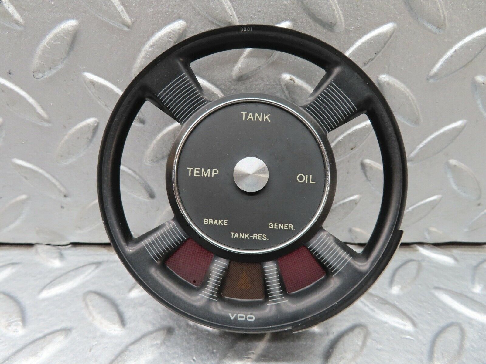 18331 Mercedes-Benz W115 Temperature Fuel Oil Gauge Instrument Surround