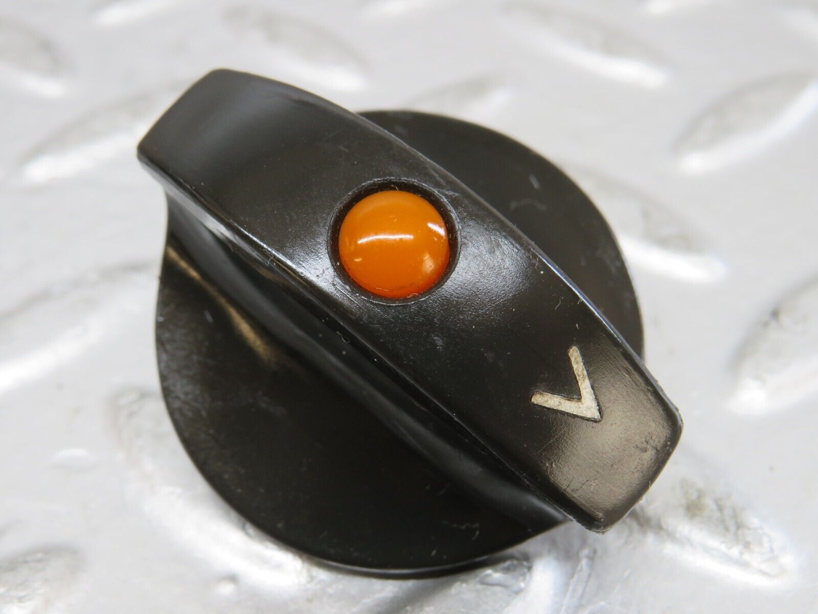 26162 Mercedes-Benz W116 450SE Headlight Switch Black Collar And Knob