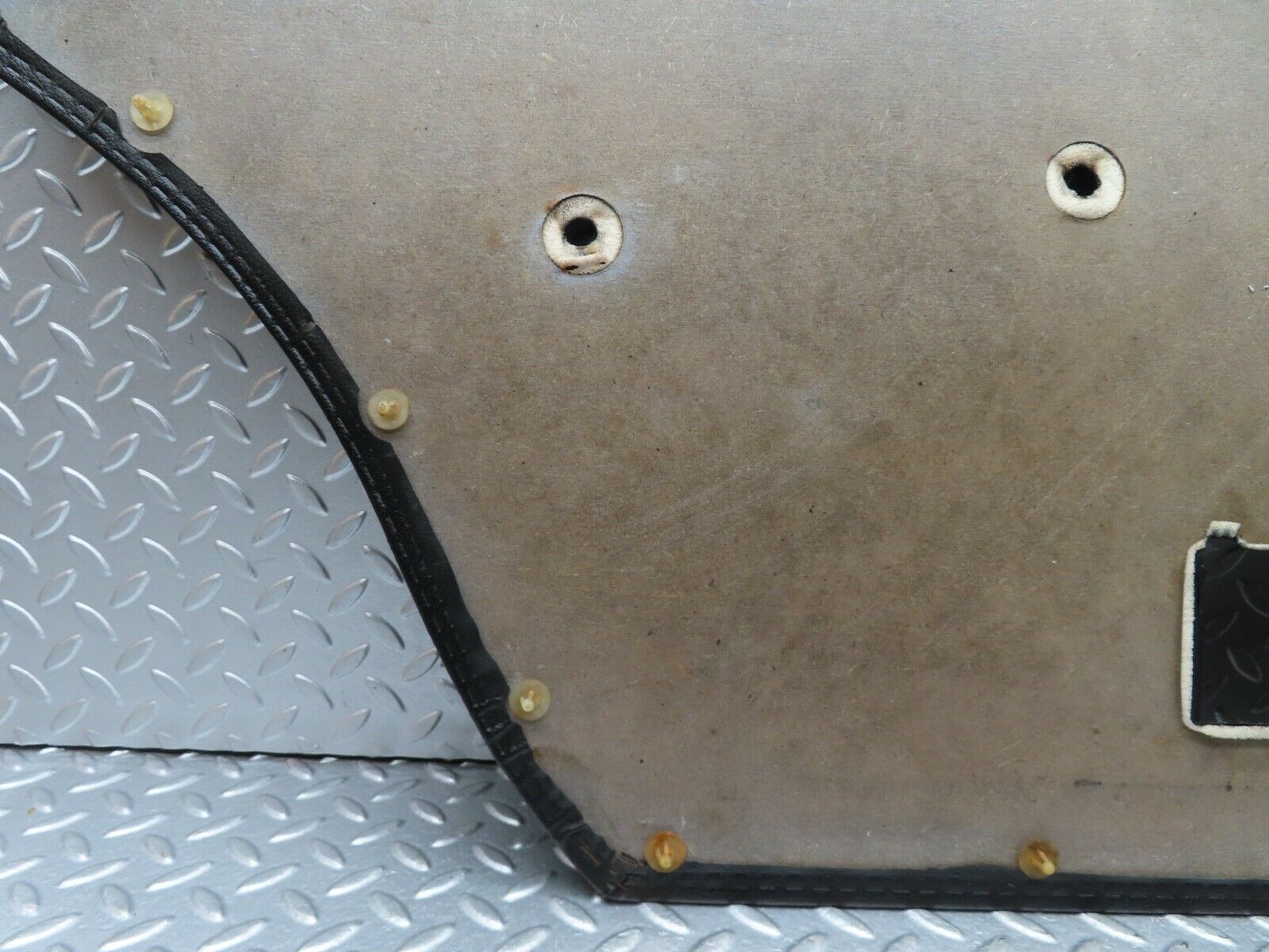 19029 Mercedes-Benz W123 300D Rear Right Door Card Black