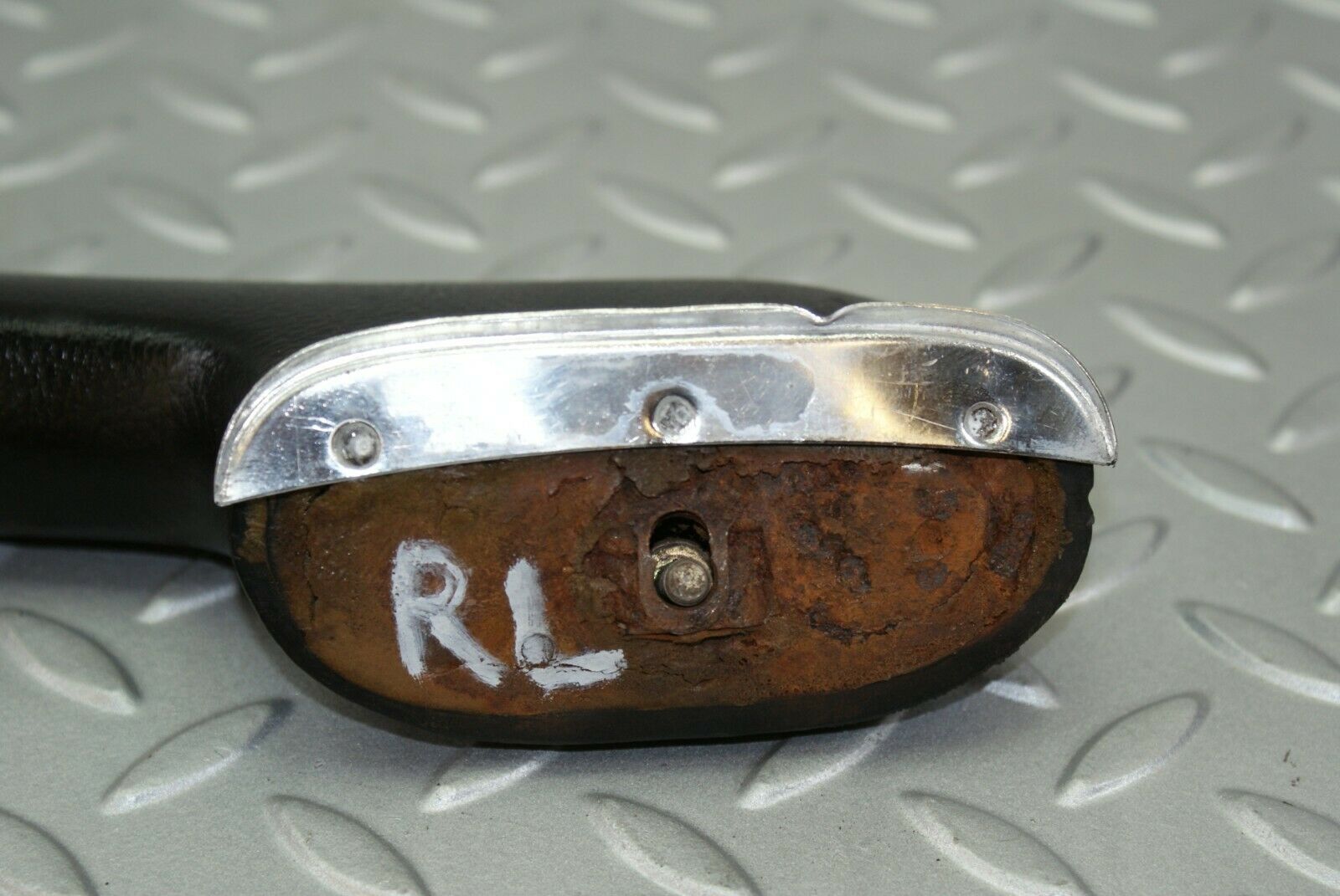 3107 Mercedes-Benz W115 220D Interior Door Handle Rear Left Black