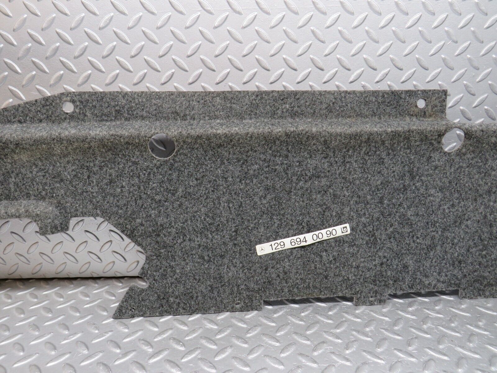 39369 Mercedes-Benz R129 320SL Coupe Boot Rear Carpet Grey 1296940090