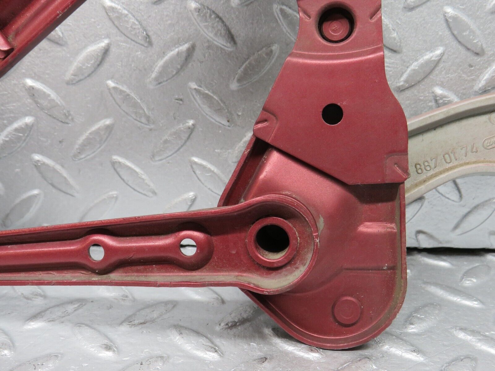 38555 Mercedes-Benz R129 280SL Coupe Bonnet Hinge Left 1298800128 1298870174