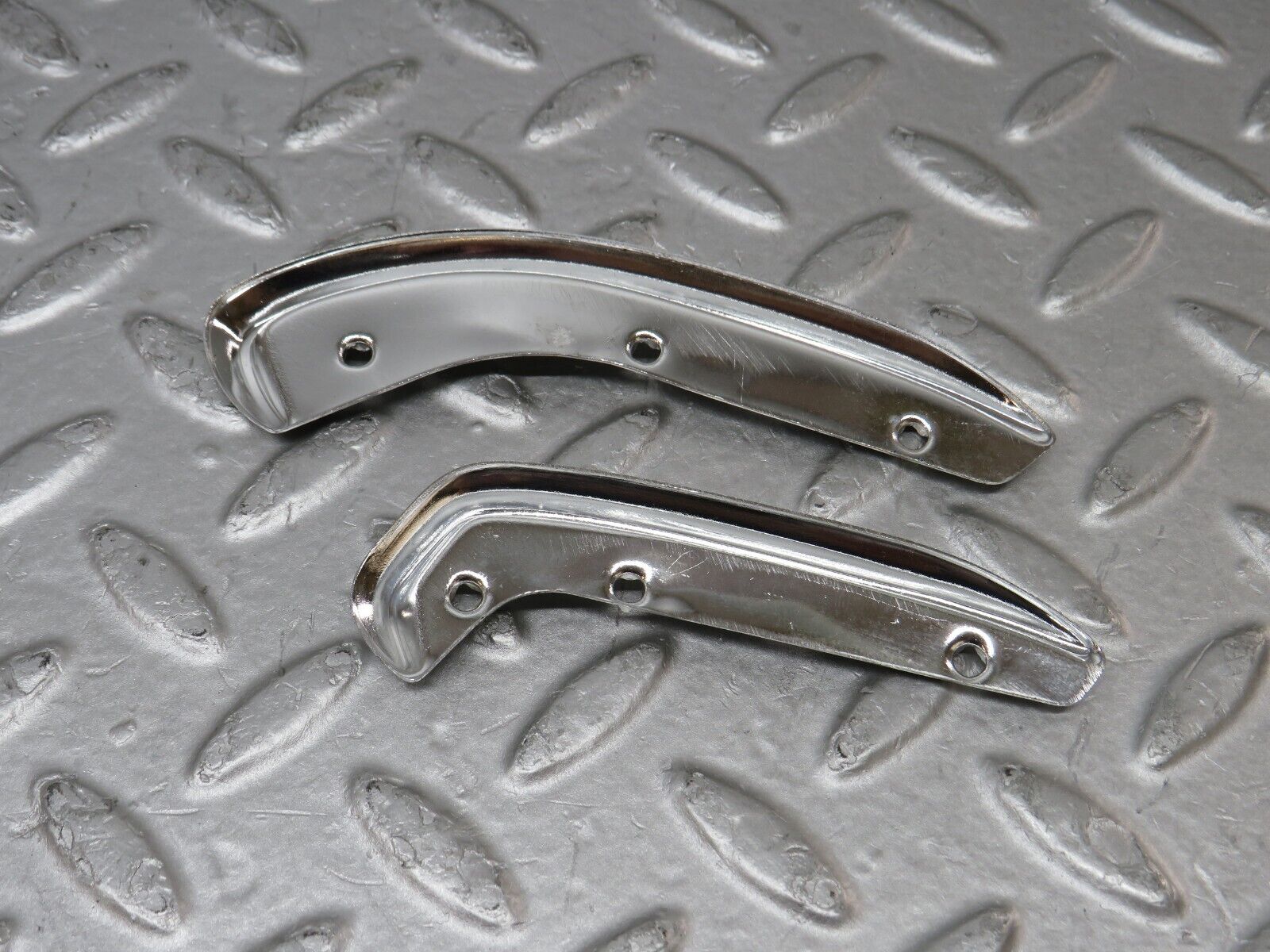 37300 Mercedes-Benz W109 300SEL Interior Door Handle Chrome Trim Pair Left