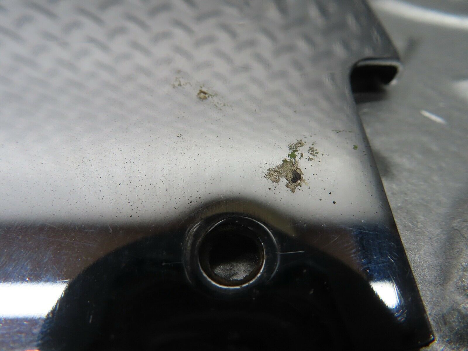 20922 Mercedes-Benz W114 250CE Coupe B Pillar Chrome Cover Right Side