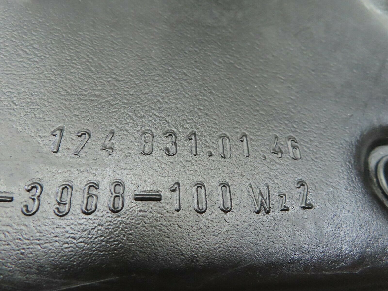 6498 Mercedes-Benz S124 E220 Wagon Heater Air Duct Vent Left Side 1248310146