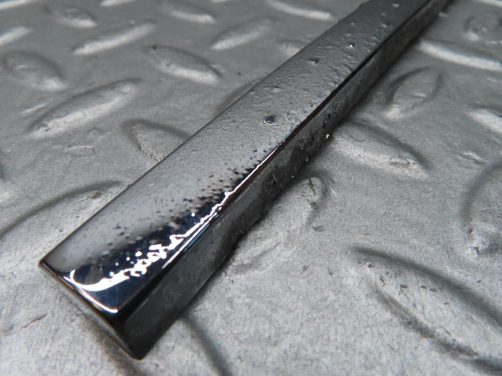 12924 Mercedes-Benz W111 220SE Rear Right Door Chrome Moulding Trim