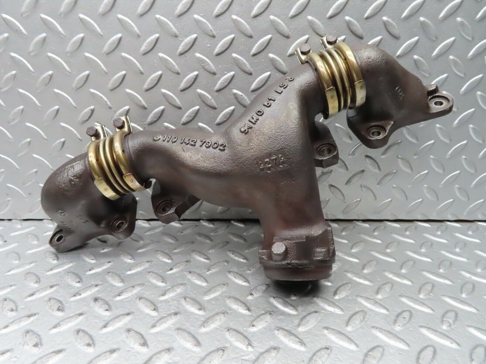 19602 Mercedes-Benz C140 CL420 Coupe Exhaust Manifold Right 1191427902