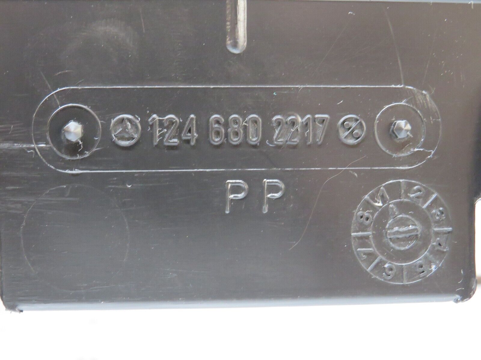 25904 Mercedes-Benz W124 280E Under Dash Panel Right Side 1246802217