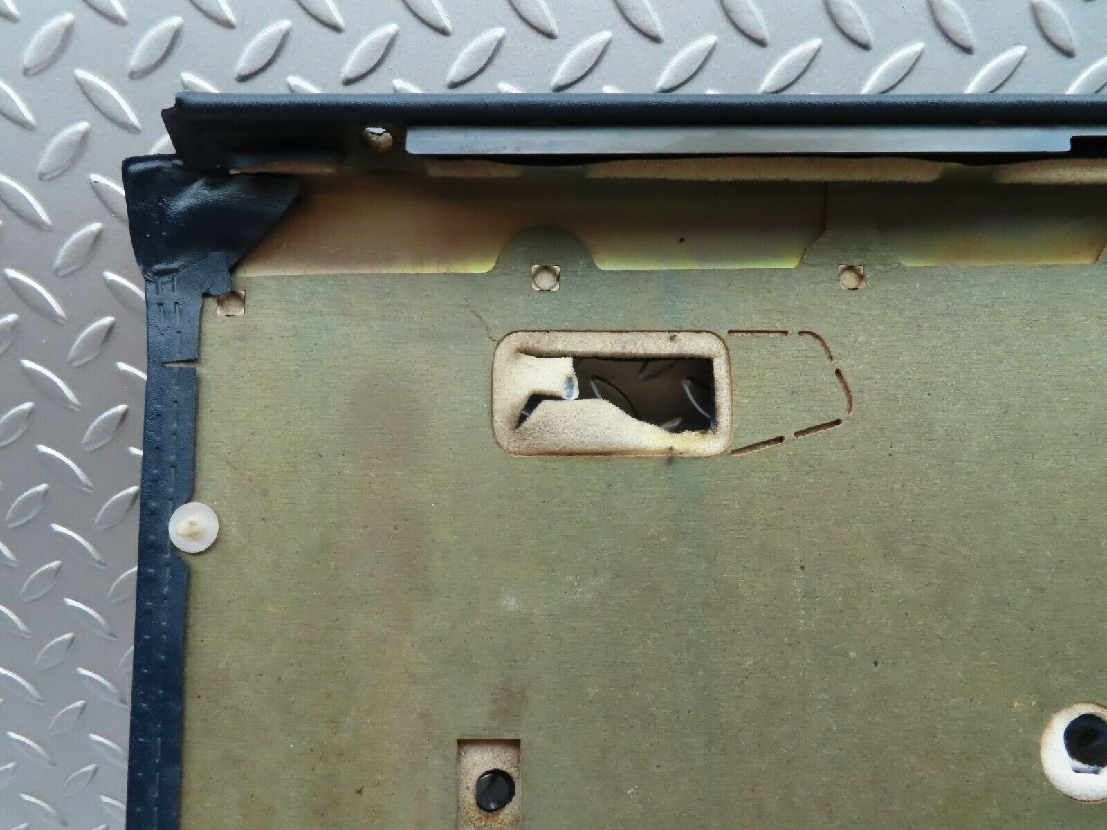 4368 Mercedes-Benz W123 230E Rear Left Door Card Blue