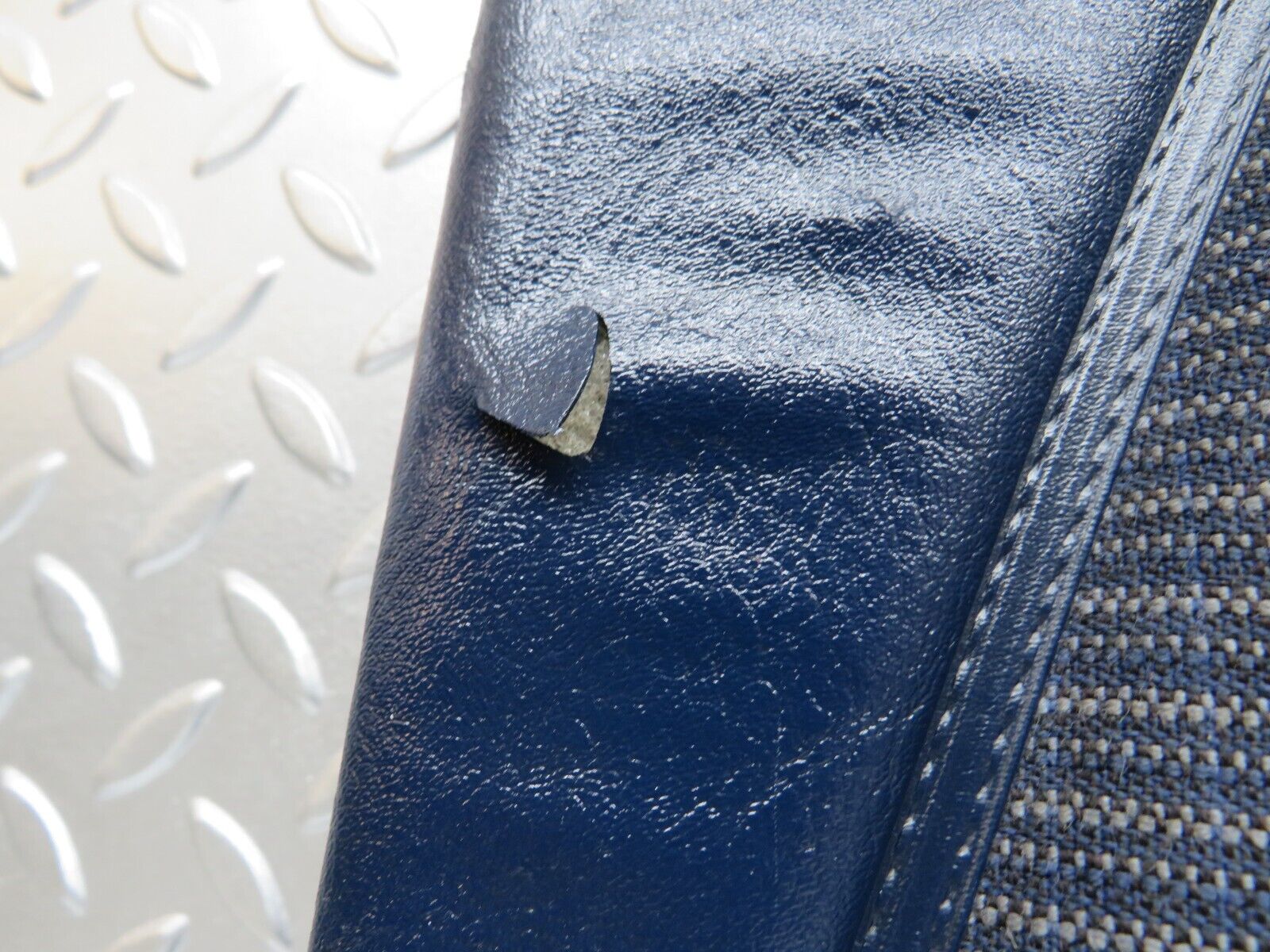 26766 Mercedes-Benz W123 240D Rear Right Door Card Blue