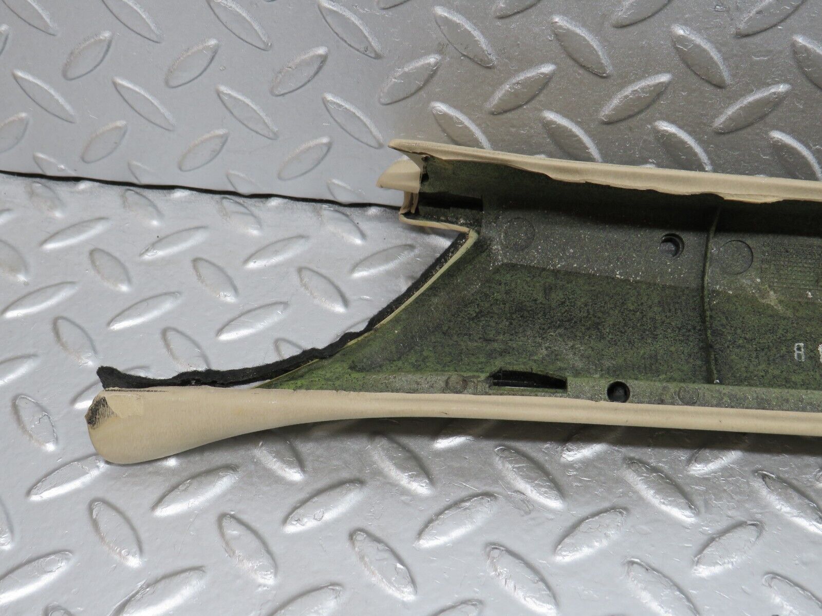 38301 Mercedes-Benz R129 280SL Coupe A Pillar Cover Right Side Beige 1296920289