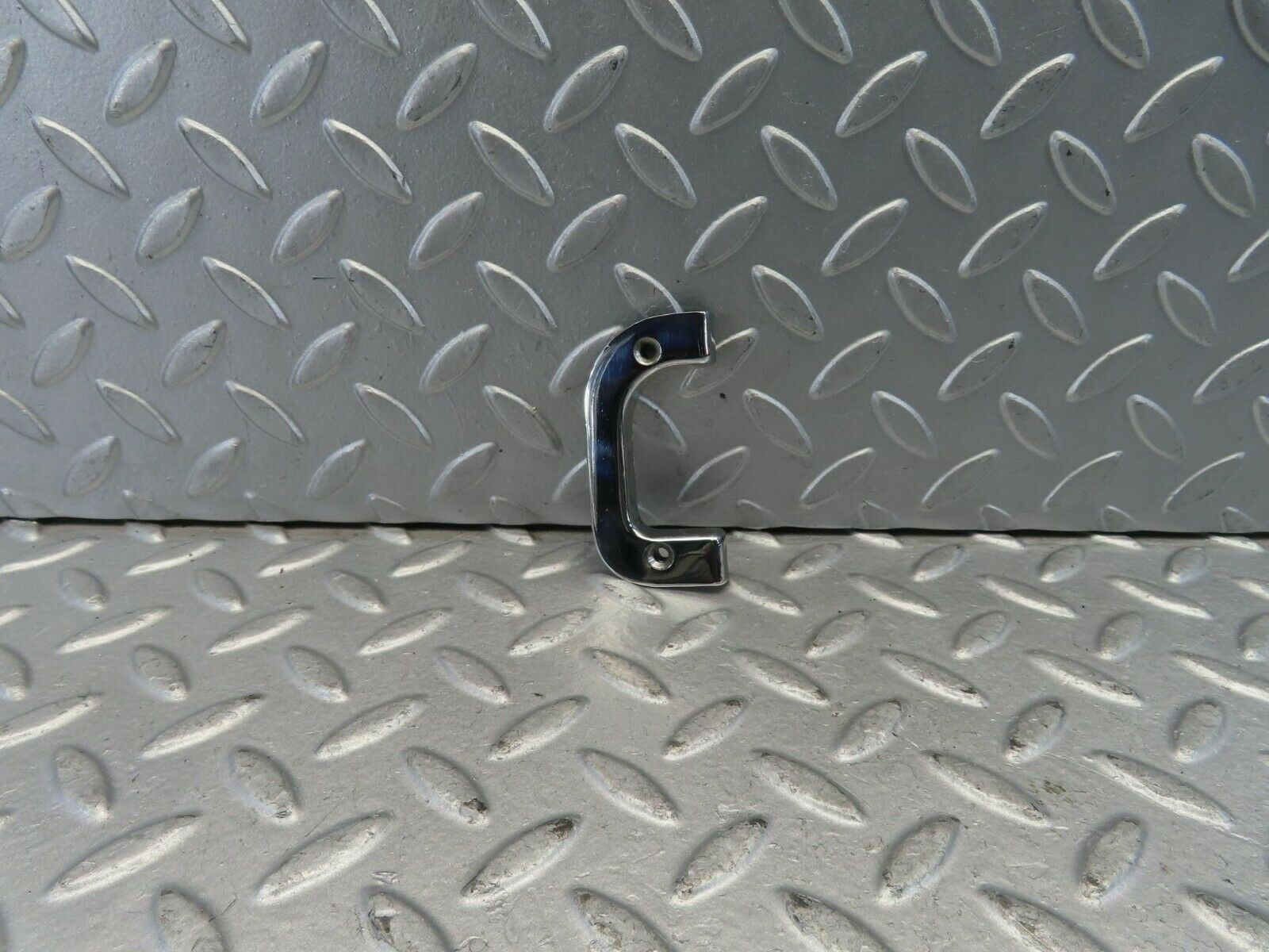 11596 Mercedes-Benz C123 230CE Coupe Right Chrome Door Latch Trim 1237230224