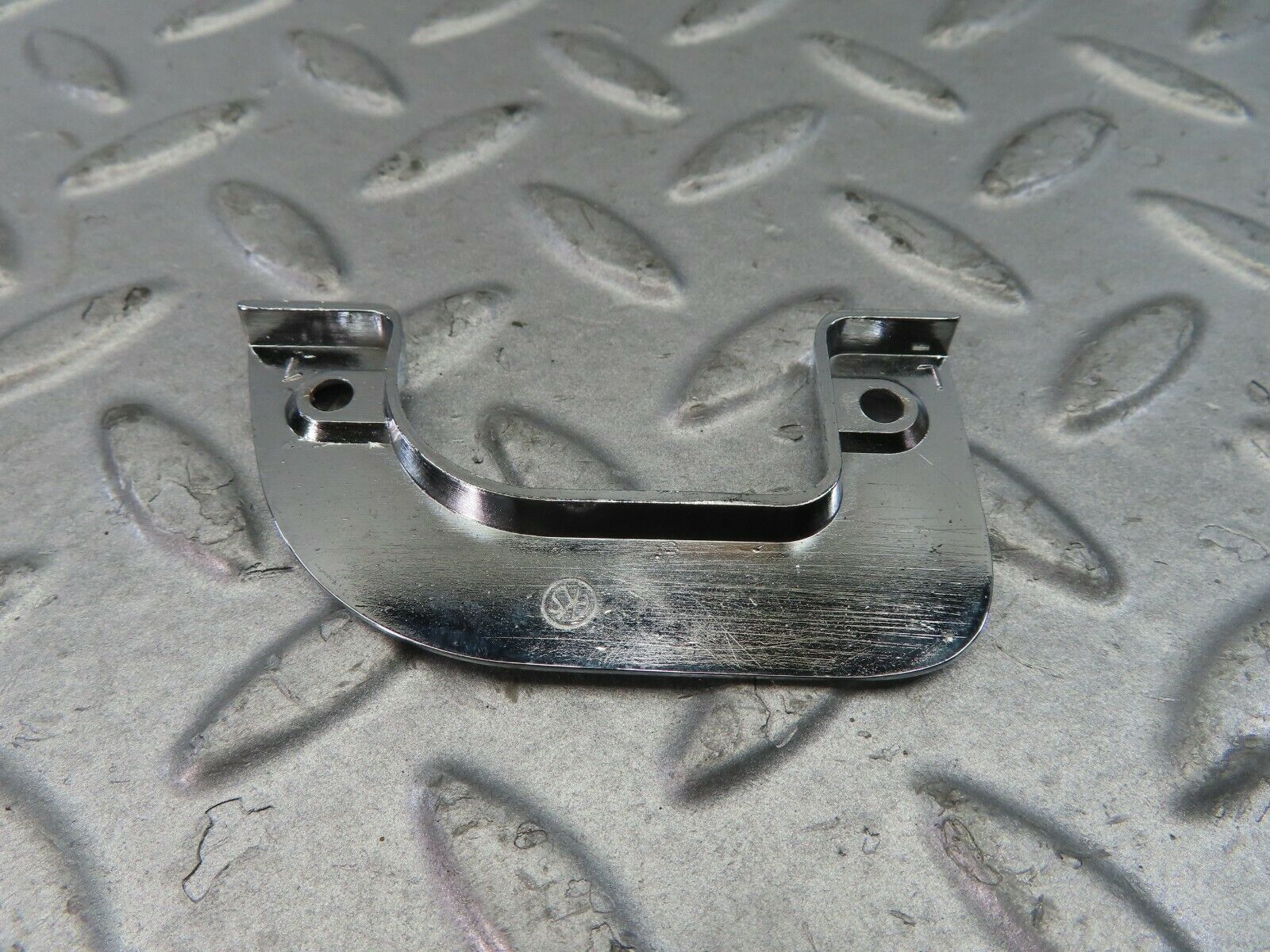 9223 Mercedes-Benz W115 Left Interior Chrome Door Latch Trim