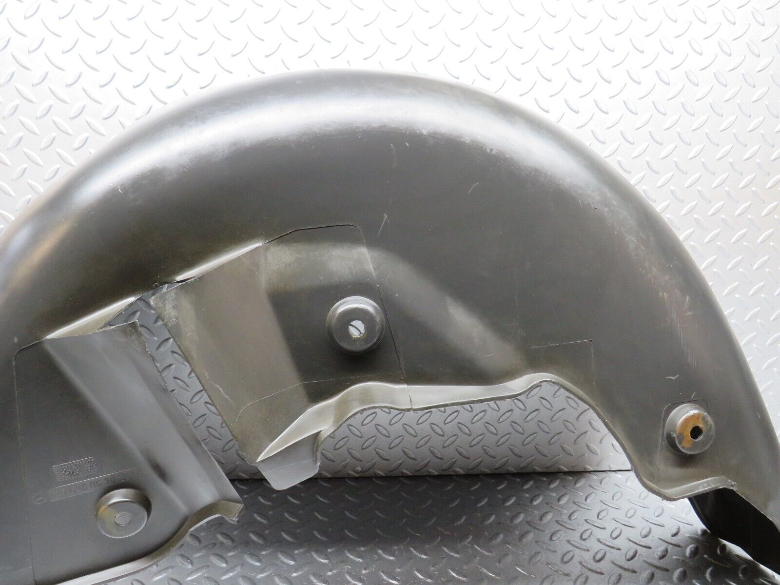 39382 Mercedes-Benz R129 320SL Coupe Rear Left Inner Fender Wing Wheel Arch Lining 1296980530