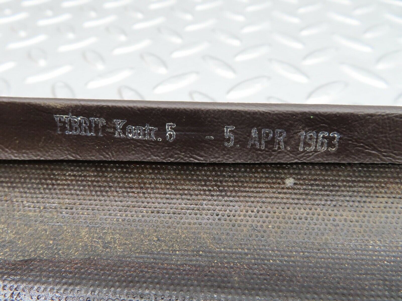 12713 Mercedes-Benz W111 220SE Rear Right Upper Door Panel Dark Brown