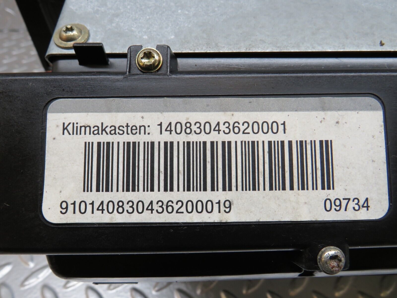 24709 Mercedes-Benz W140 S320 Heater Box Blower Housing 1408304362