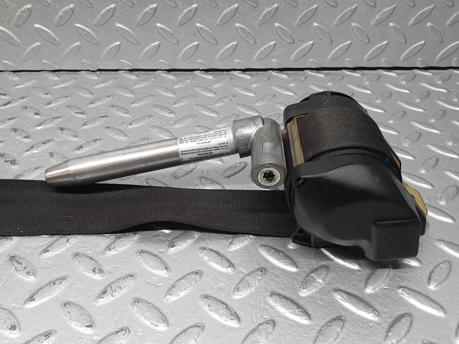 41270 Mercedes-Benz W126 300SE Front Right Seat Belt With Buckle 1268604086 126868001