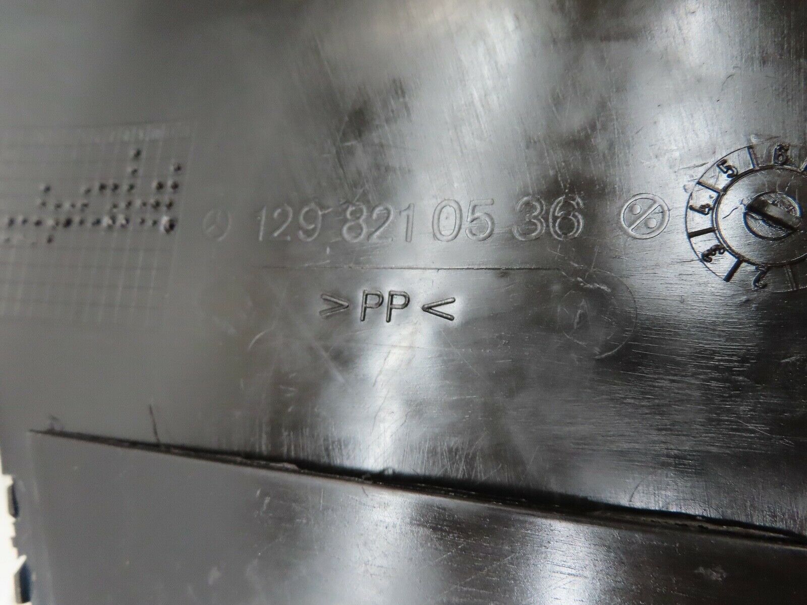 17168 Mercedes-Benz R129 300SL Coupe Front Left Cable Channel 1298210336