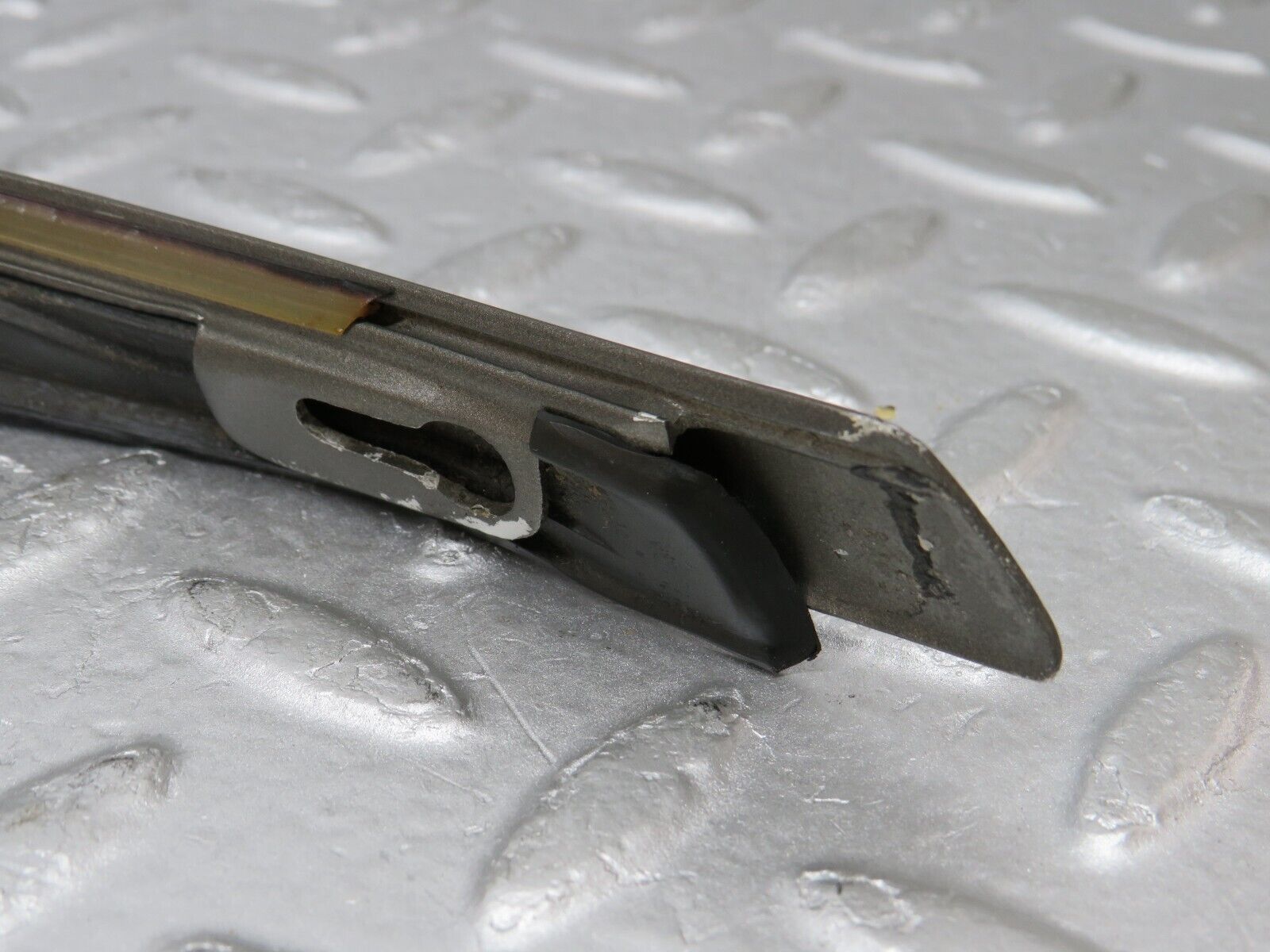 36058 Mercedes-Benz W126 420SE A Pillar Exterior Trim Left Side 1266981598