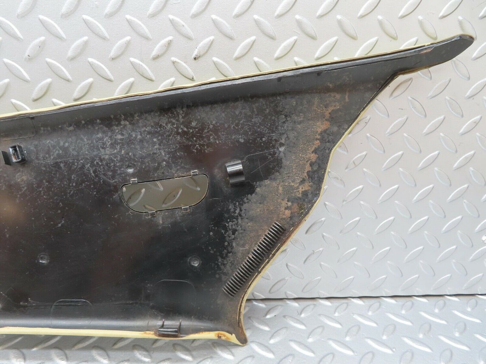 13438 Mercedes-Benz W123 200 C Pillar Cover Panel Left Beige 1236900325