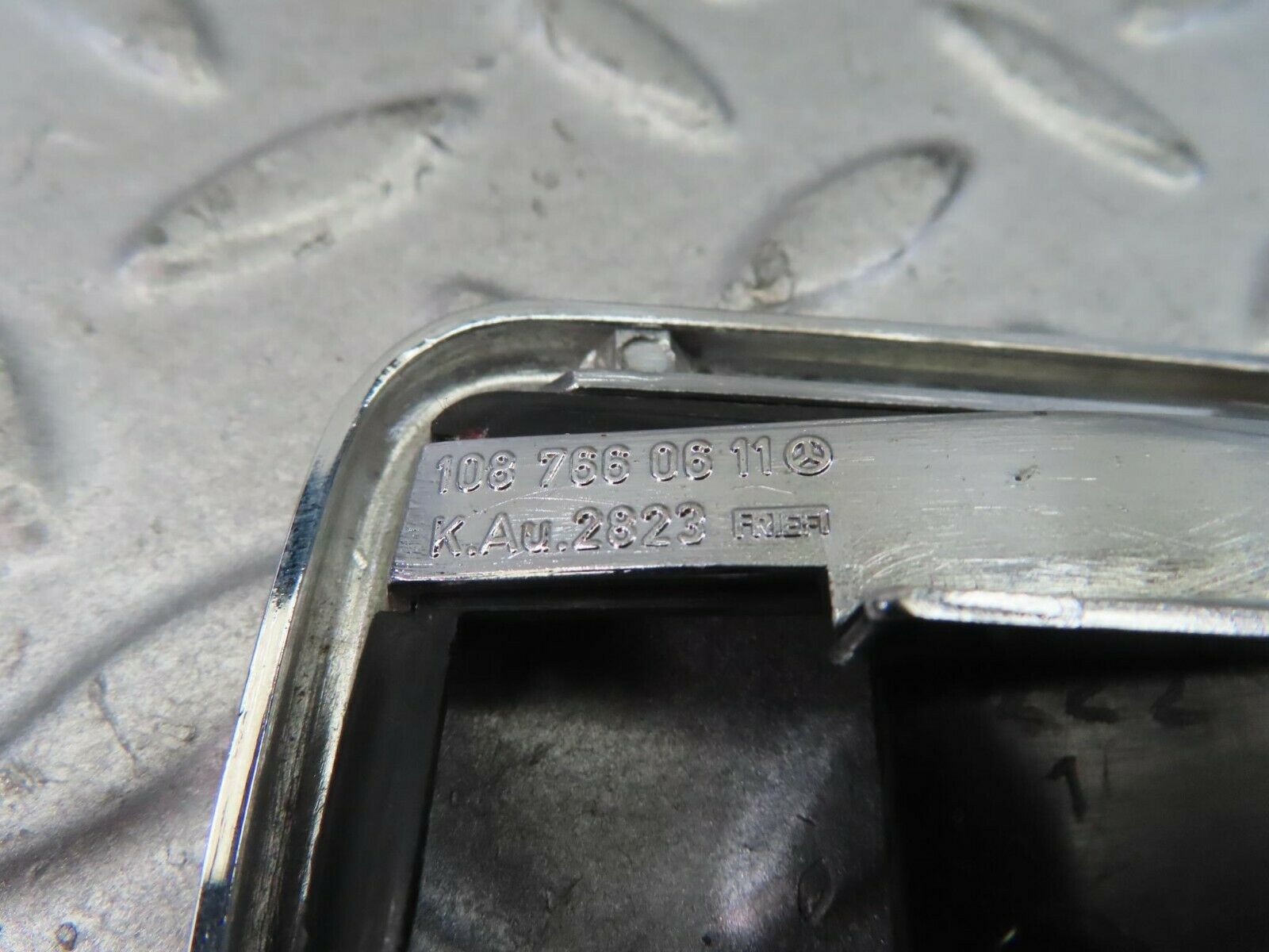 8651 Mercedes-Benz W108 Chrome Frame For Door Opener Right 1087660611