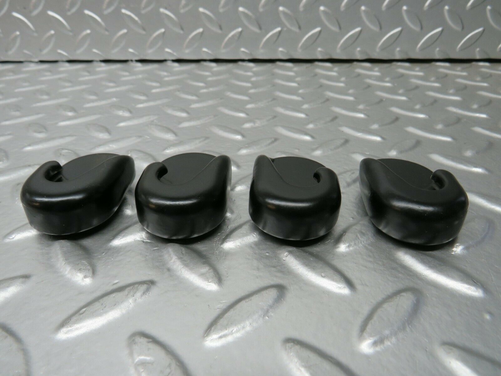 24309 Mercedes-Benz S124 220TE Trunk Cover Holder Set 1248681014 1248680914