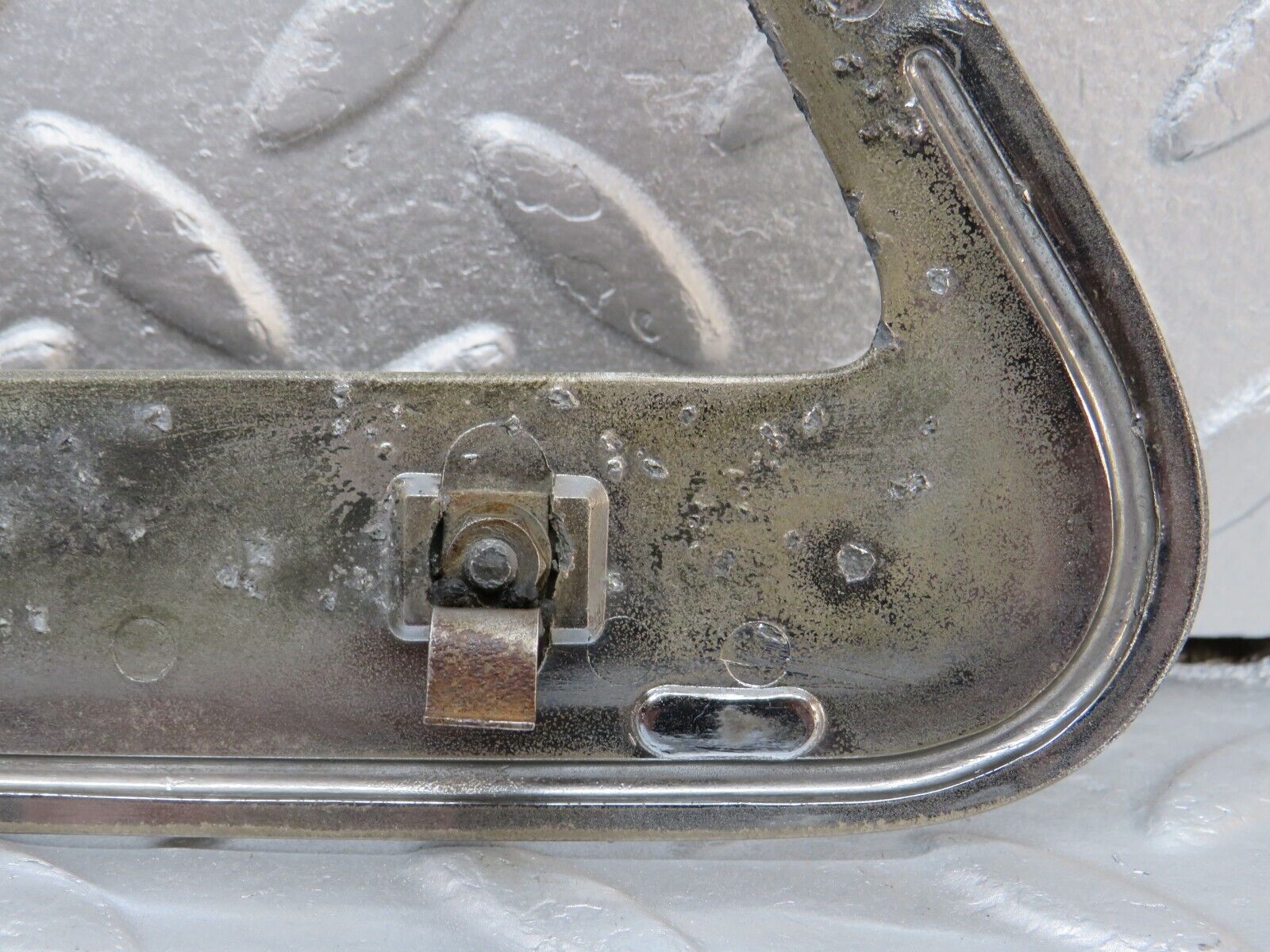 40225 Mercedes-Benz W110 230 C Pillar Chrome Trim Left Side 1116900389