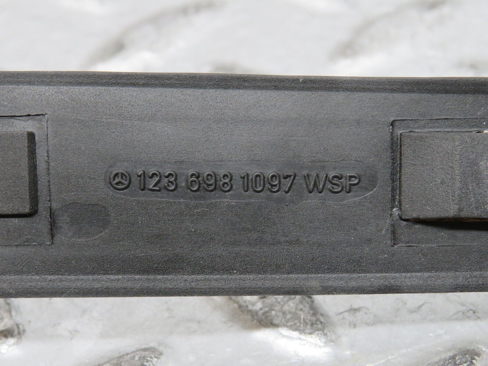 28835 Mercedes-Benz W123 230E C Pillar Exterior Trim Right Side 1236981097