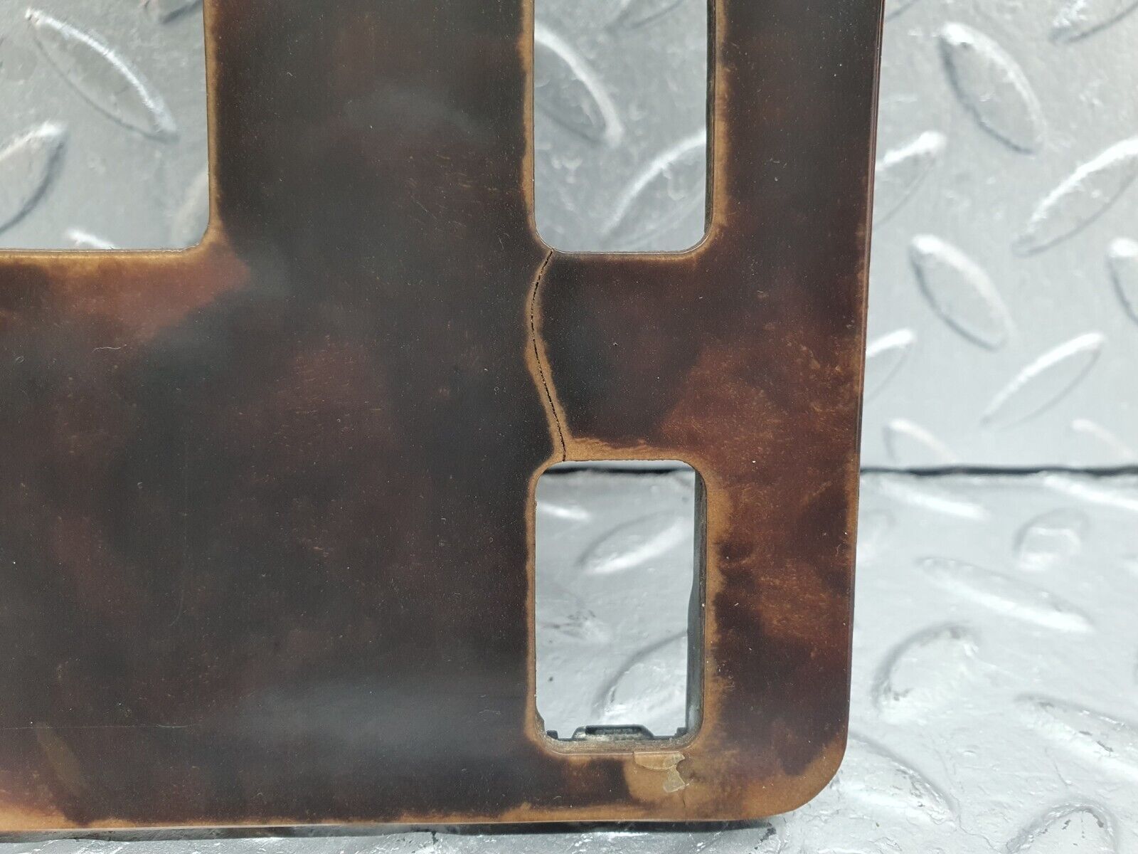 40921 Mercedes-Benz W126 300SE Centre Console Wood Panel 1266830157