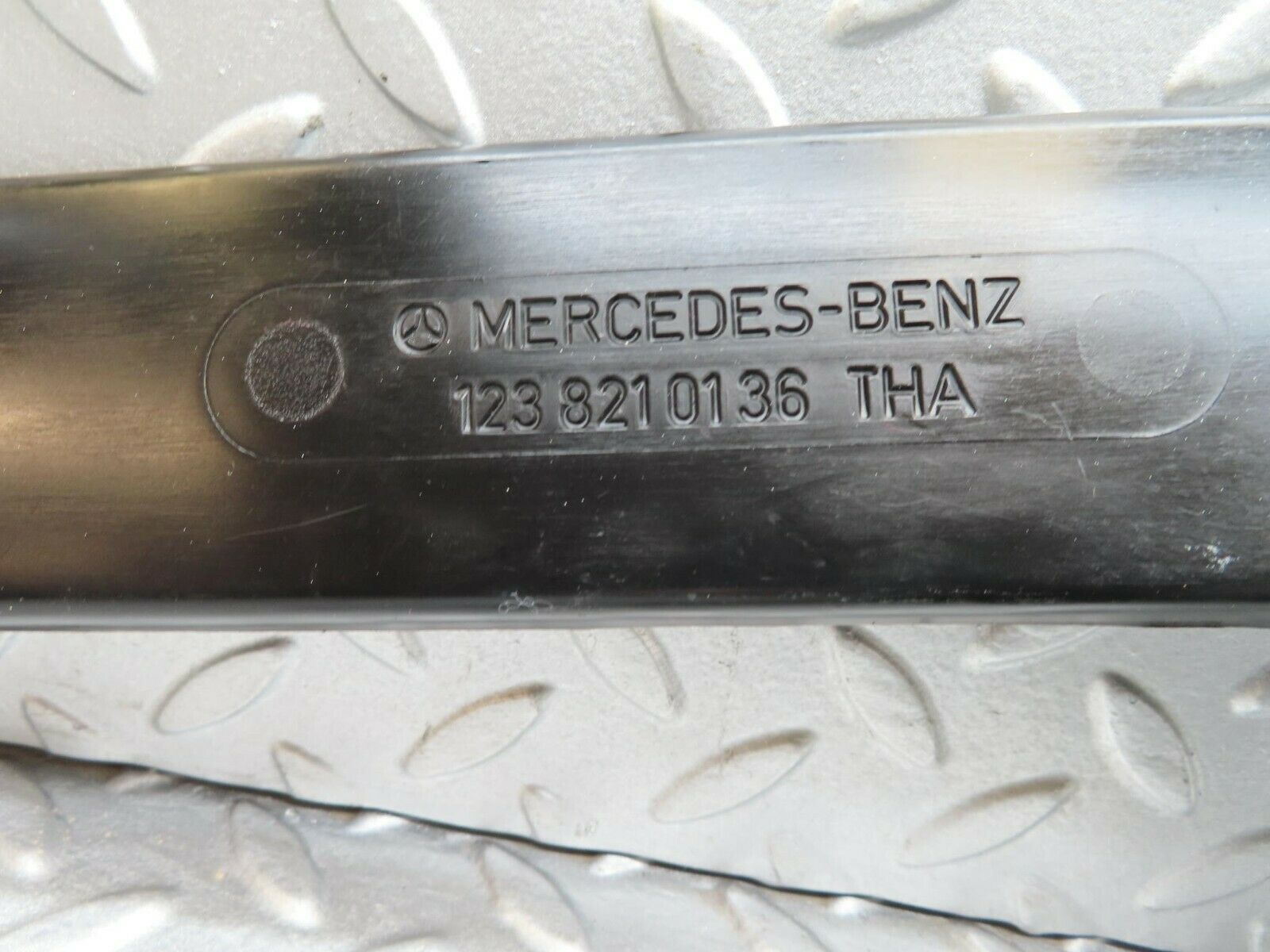 15290 Mercedes-Benz W123 230E Cable Channel Cover Rear Left 1238210136