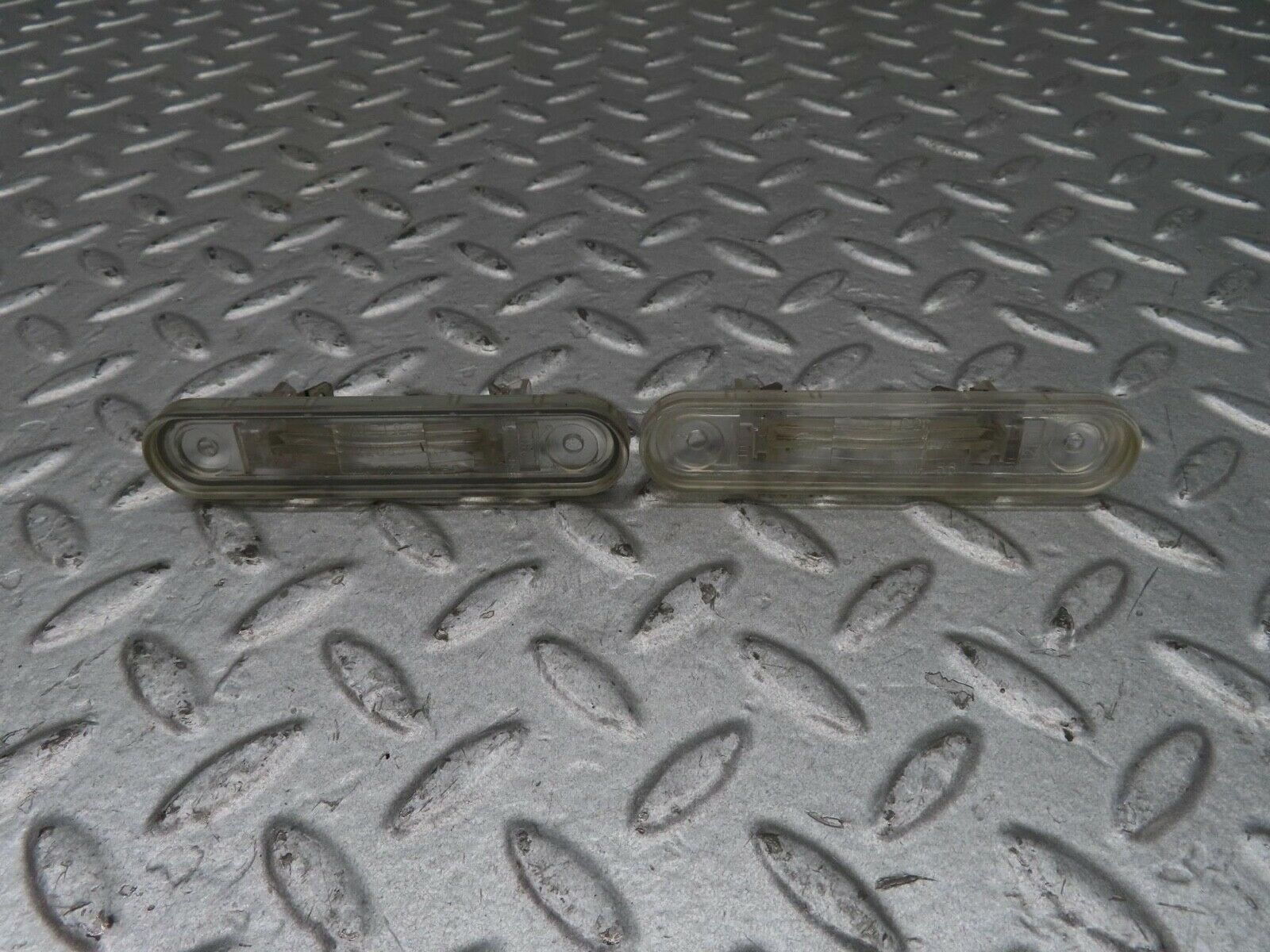 14728 Mercedes-Benz W201 190E number Plate Lights Pair 1248200256